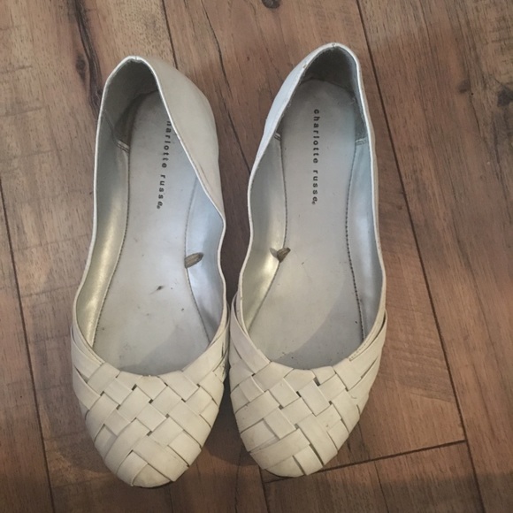 Shoes Womens White Flats Size 1 Poshmark